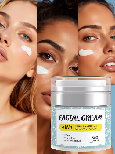 Retinol & Vitamin C Face Cream – Anti-Aging Moisturizer