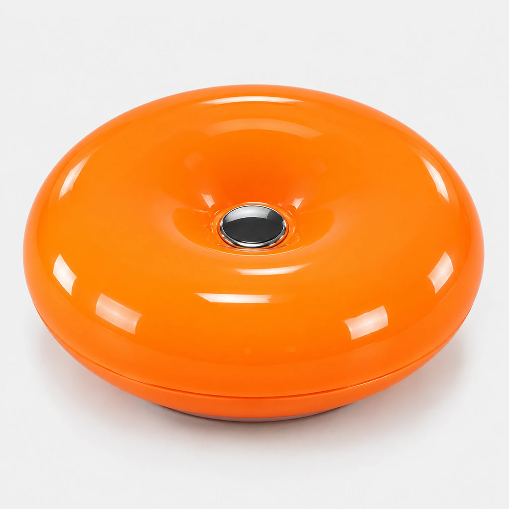 Applique murale donut orange tactile – vue principale