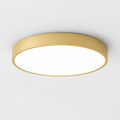 Plafonnier LED ultra-plat jaune – vue principale