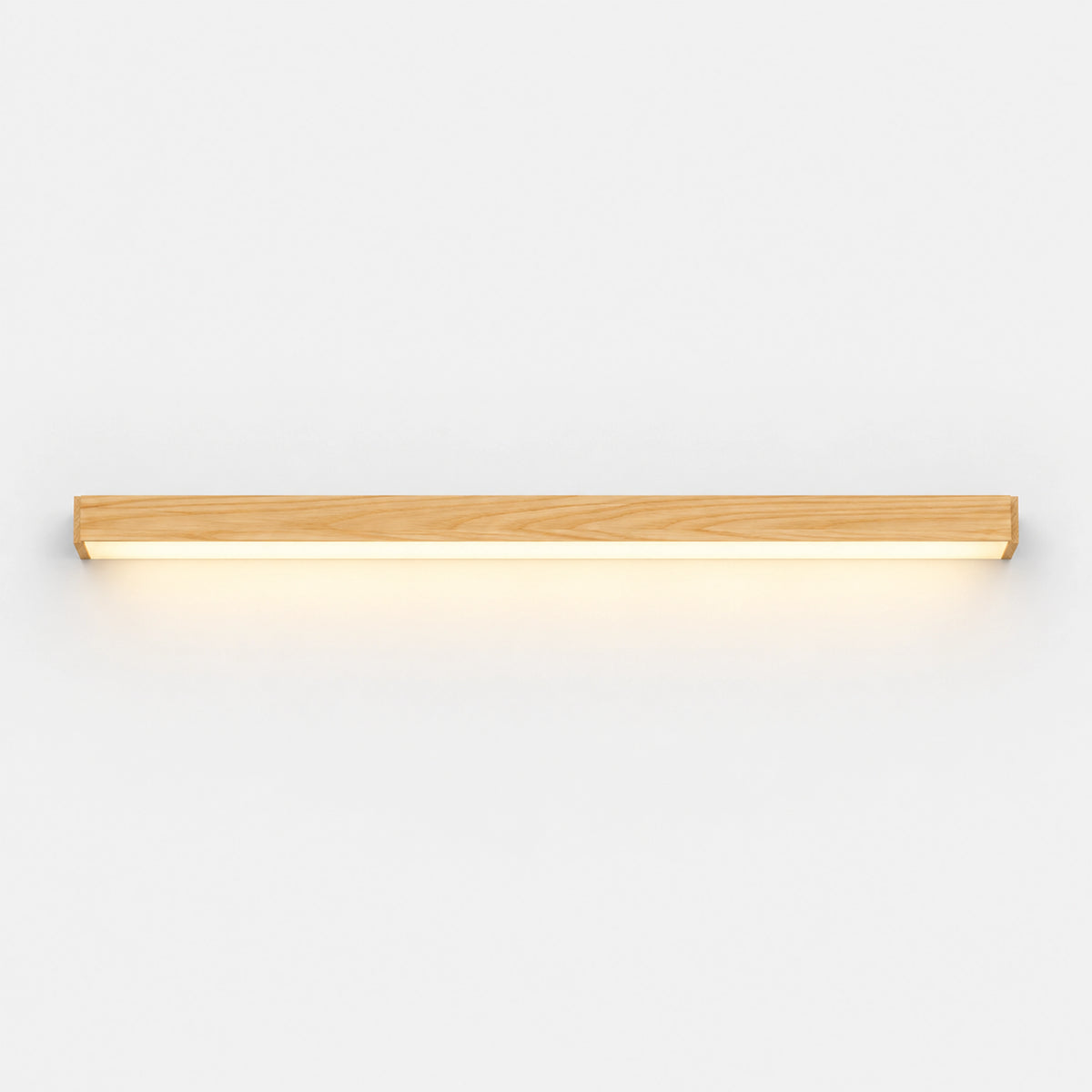 Applique murale LED en bois 60 cm lumière chaleureuse