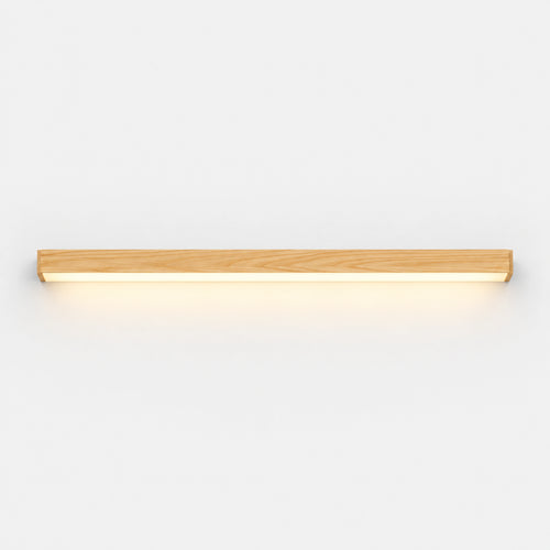 Applique murale LED en bois 60 cm lumière chaleureuse