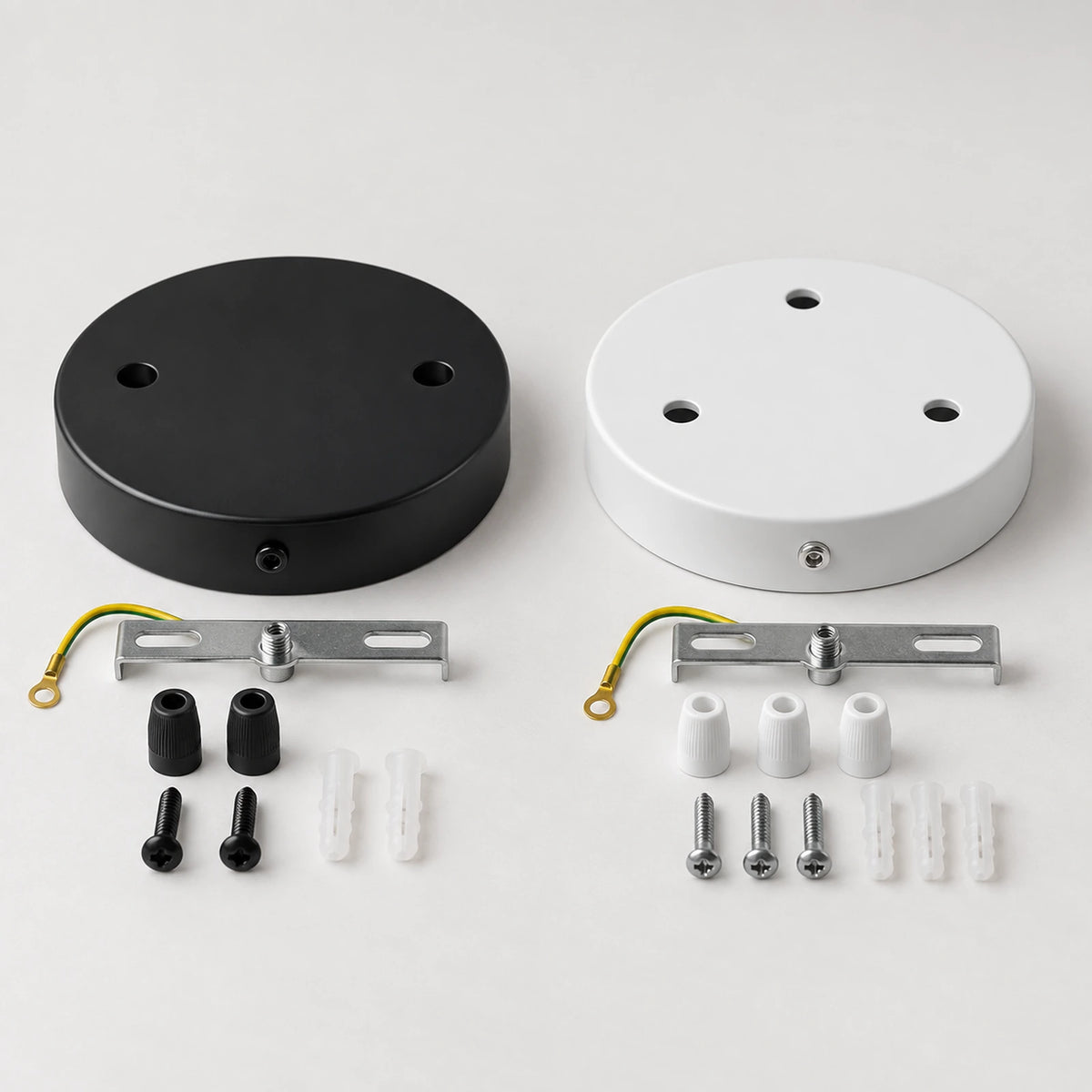 Installation d’un support blanc pour suspensions