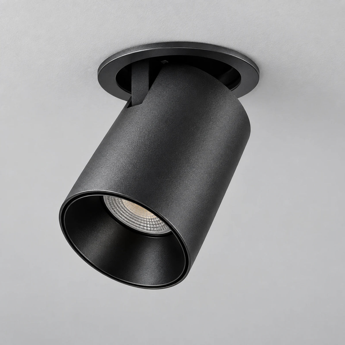 Mécanisme orientable du spot LED noir en aluminium