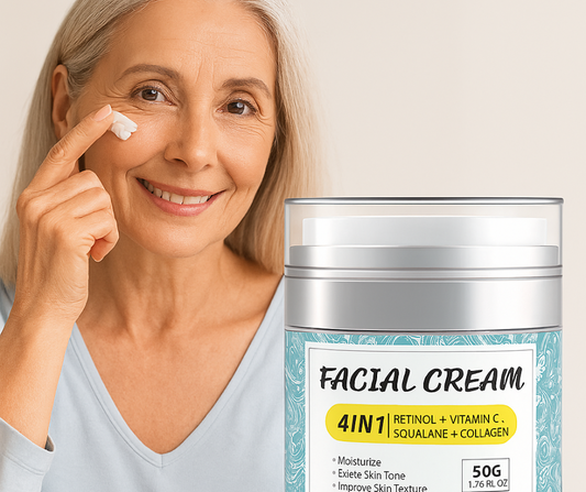 Retinol & Vitamin C Face Cream – Anti-Aging Moisturizer