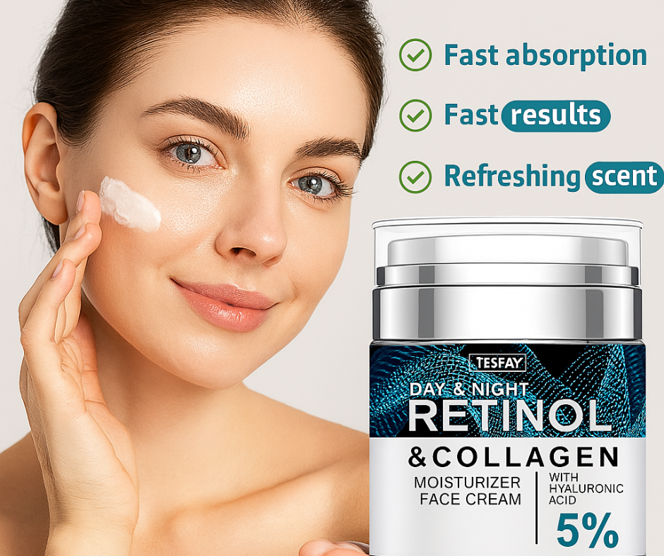 Anti‑Aging Cream with 5% Hyaluronic Acid