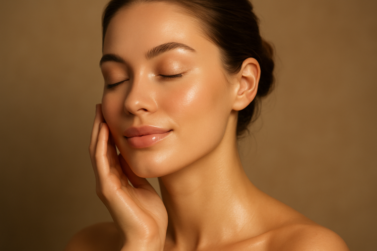 beatiful women with beautiful skin clear 